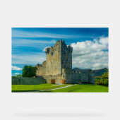 Killarney's Ancient Stronghold: Ross Castle Acryl Bord (Voorkant)