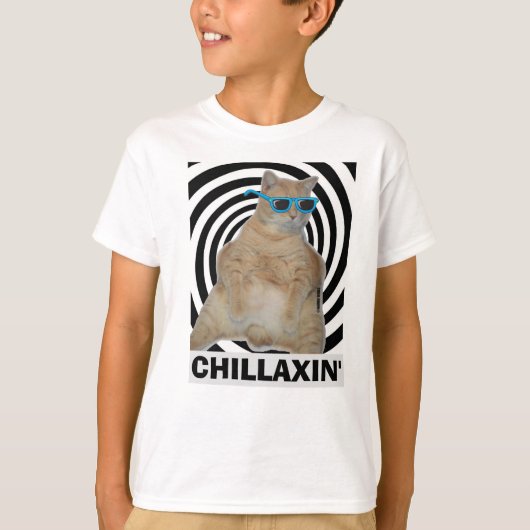 KILLAXIN-Vetmanxkat met zonnebrillen T-Shirt (Voorkant)