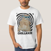 KILLAXIN-Vetmanxkat met zonnebrillen T-Shirt (Voorkant)