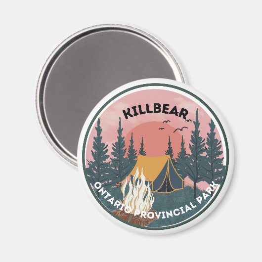 Killbeer Ontario Provincial Park Magnet (Voorkant / Achterkant)