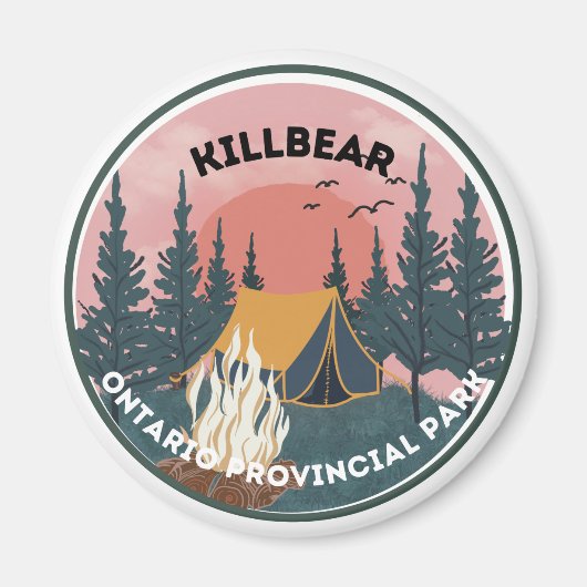 Killbeer Ontario Provincial Park Magnet (Voorkant)