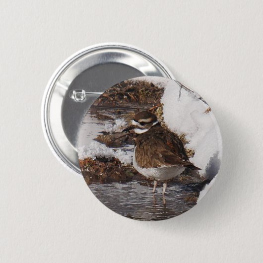 Killdeer Badge Ronde Button 5,7 Cm (Voorkant /achterkant)