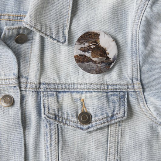 Killdeer Badge Ronde Button 5,7 Cm (In situ)