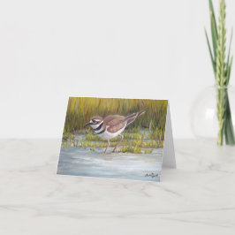 Killdeer bij de Kaart van de Nota van de Kunst van