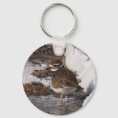 Killdeer-sleutelhanger Sleutelhanger (Voorkant)