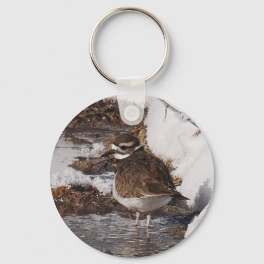 Killdeer-sleutelhanger Sleutelhanger (Voorkant)