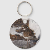 Killdeer-sleutelhanger Sleutelhanger (Achterkant)