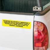 Killdozer Bumpersticker (Op Truck)