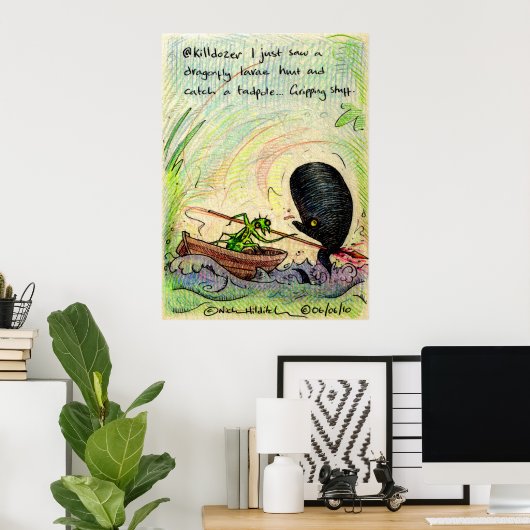 @killdozer irkafirka print (Thuiskantoor)