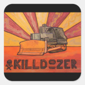 Killdozer sticker (Voorkant)