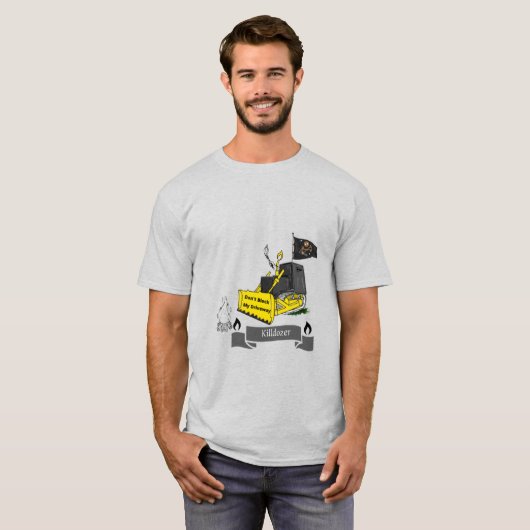 Killdozer T-shirt (Voorkant volledig)