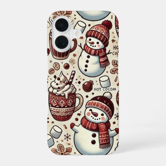 kille cacao iPhone 16 hoesje (Achterkant)