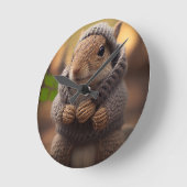 kille eekhoorn ronde klok (Hoek)