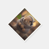 kille eekhoorn servet (Hoek)