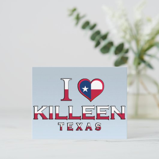 Killeen, Texas Briefkaart (Staand voorkant)