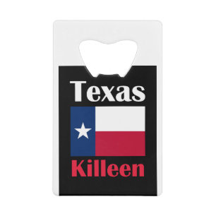 Killeen TX Creditkaart Flessenopener