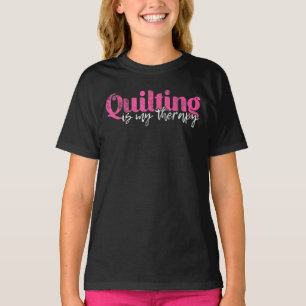 Killen is mijn therapie Grappig Quilting Lovers T-shirt