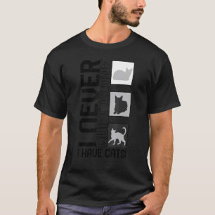 Killen is nooit alleen maar... ik heb mijn kattenk t-shirt