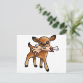 Killer Bambi Briefkaart (Staand voorkant)