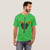Killer Bean pistool Design jongen T-shirt (Voorkant volledig)