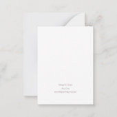Killer Bird Blank Notecard Notitiekaartje (Achterkant)