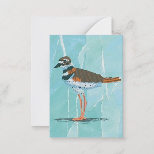 Killer Bird Blank Notecard Notitiekaartje (Voorkant)