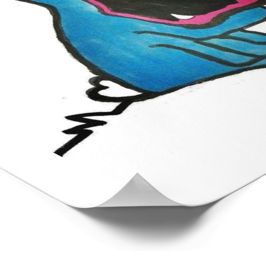 Killer Bunny heeft een Hug nodig Poster (Hoek)