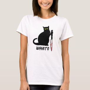 Killer Cat What? T-shirt