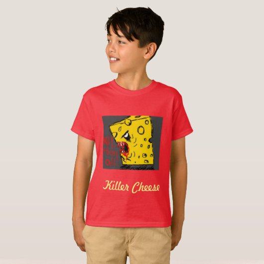 Killer Cheese T-Shirt (Voorkant volledig)
