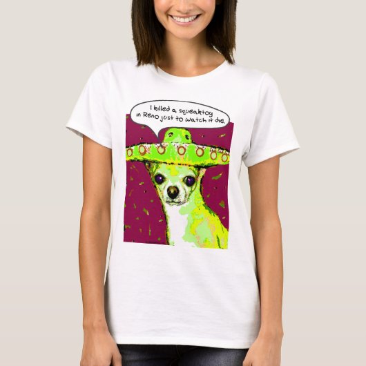 Killer Chihuahua T-shirt (Voorkant)