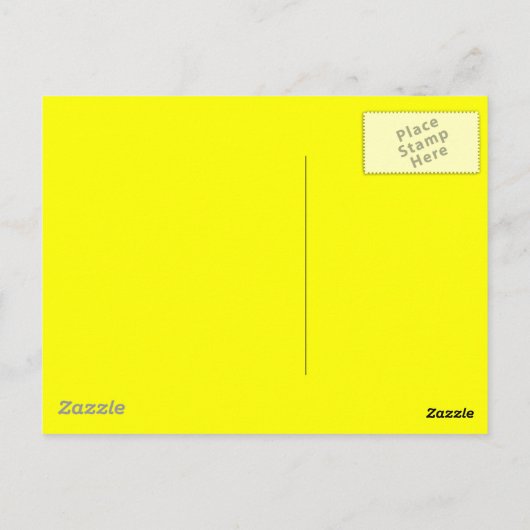 Killer Clown Briefkaart (Achterkant)