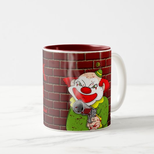Killer Clown Coffee Mok (Voorkant rechts)