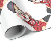 Killer Clown die naar voren kijkt Cadeaupapier (Rol Hoek)