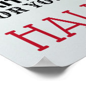 Killer Clown, Halloween Welkom Poster (Hoek)