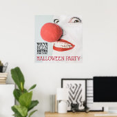 Killer Clown, Halloween Welkom Poster (Thuiskantoor)