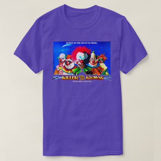 Killer Clowns uit de ruimte T-shirt (Design voorkant)
