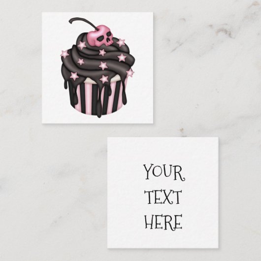 Killer Cupcake Contactkaartje (Voorkant / Achterkant)