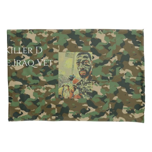 Killer D De Irakveteraan Kussensloop (Voorkant-Links)