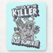 Killer Dust Bunnies Muismat (Voorkant)