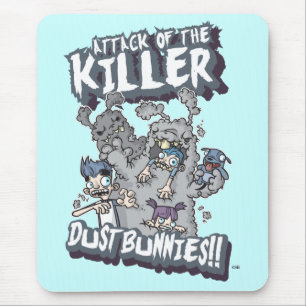 Killer Dust Bunnies Muismat