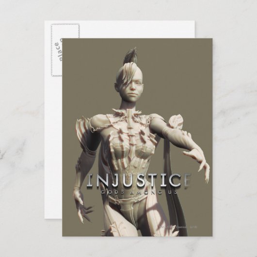 Killer Frost Alternate Briefkaart (Voorkant / Achterkant)