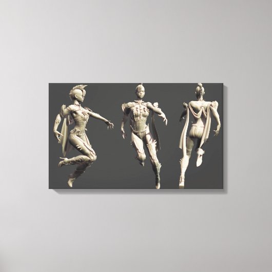 Killer Frost Alternate Turnround Canvas Afdruk (Voorkant)