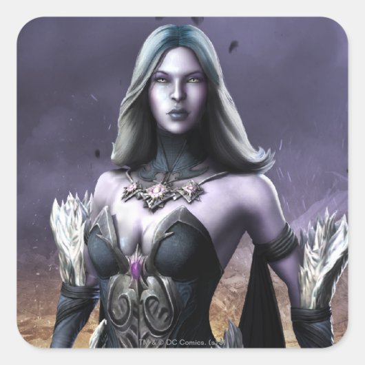 Killer Frost Vierkante Sticker (Voorkant)