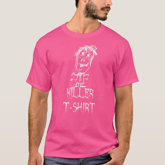 Killer Halloween Costume Word 1 T-shirt (Voorkant)