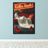 Killer Heels Canvas Afdruk (Insitu (Houten vloer))