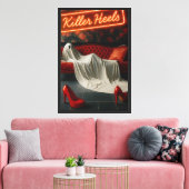 Killer Heels Canvas Afdruk (Insitu (Woonkamer))