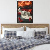 Killer Heels Canvas Afdruk (Insitu (Slaapkamer))