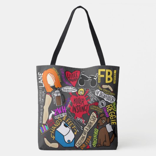 KILLER INSTINCT VAN S. E. Groen Tas (Achterkant)