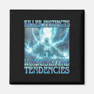 Killer Instincts Homual Tendencies - Funny Skelet Magneet