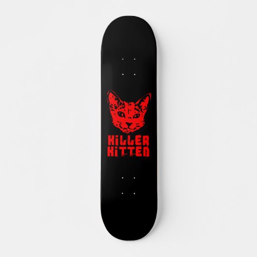 Killer Kitten Persoonlijk Skateboard (Voorkant)